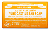 Dr. Bronner's citrus bar soap