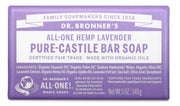 Dr. Bronner's lavender bar soap