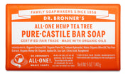 Dr. Bronner's tea tree bar soap