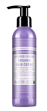 Dr. Bronner's lavender coconut hair creme