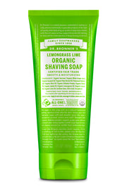 Dr. Bronner's lemongrass lime shaving soap