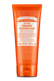 Dr. Bronner's tea tree shaving soap