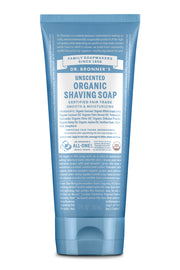 Dr. Bronner's unscented shaving soap